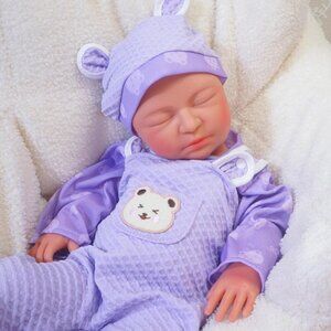 20in Full Silicone Reborn Angela-yellow Baby Girl Dolls Lifelike 8.61LB Weight